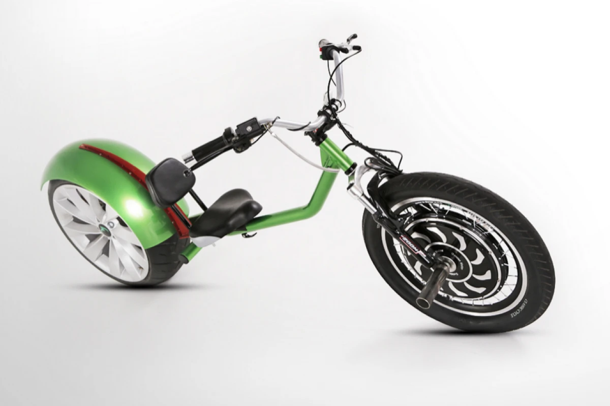The Chop-E is laid back, in more ways than one