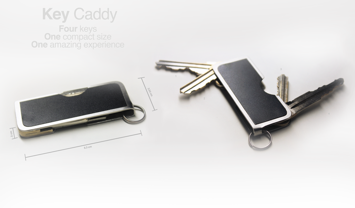 The Key Caddy is designed to carry the rest of your keys