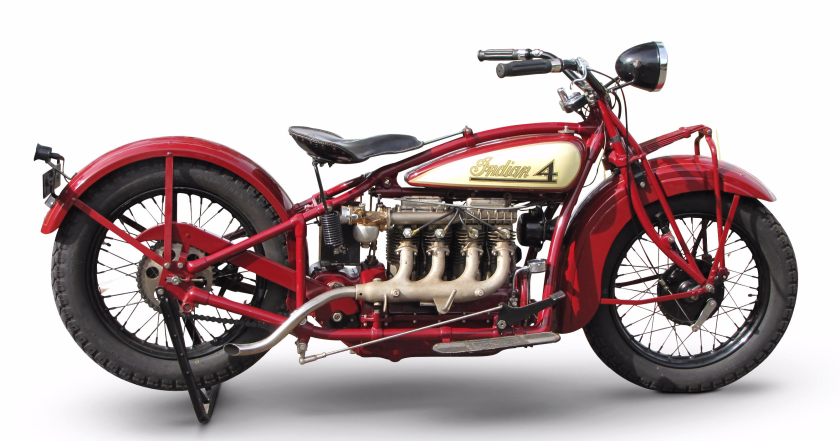 This 1928 Indian 401 Four is estimated to fetch between £65,000 and £70,000 ($95,000 - 100,000)Auction Page