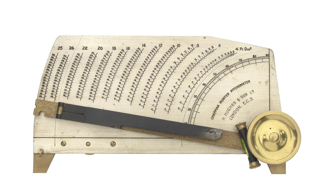 Three maritime instruments, 20th century, detail