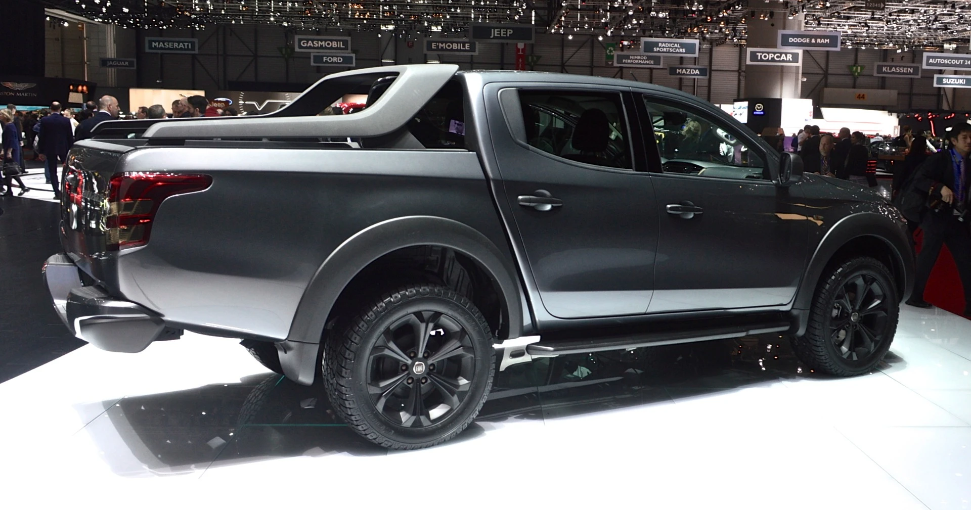 Fiat first introduced the Mitsubishi-based Fullback pickup truck at last year's Dubai Motor Show