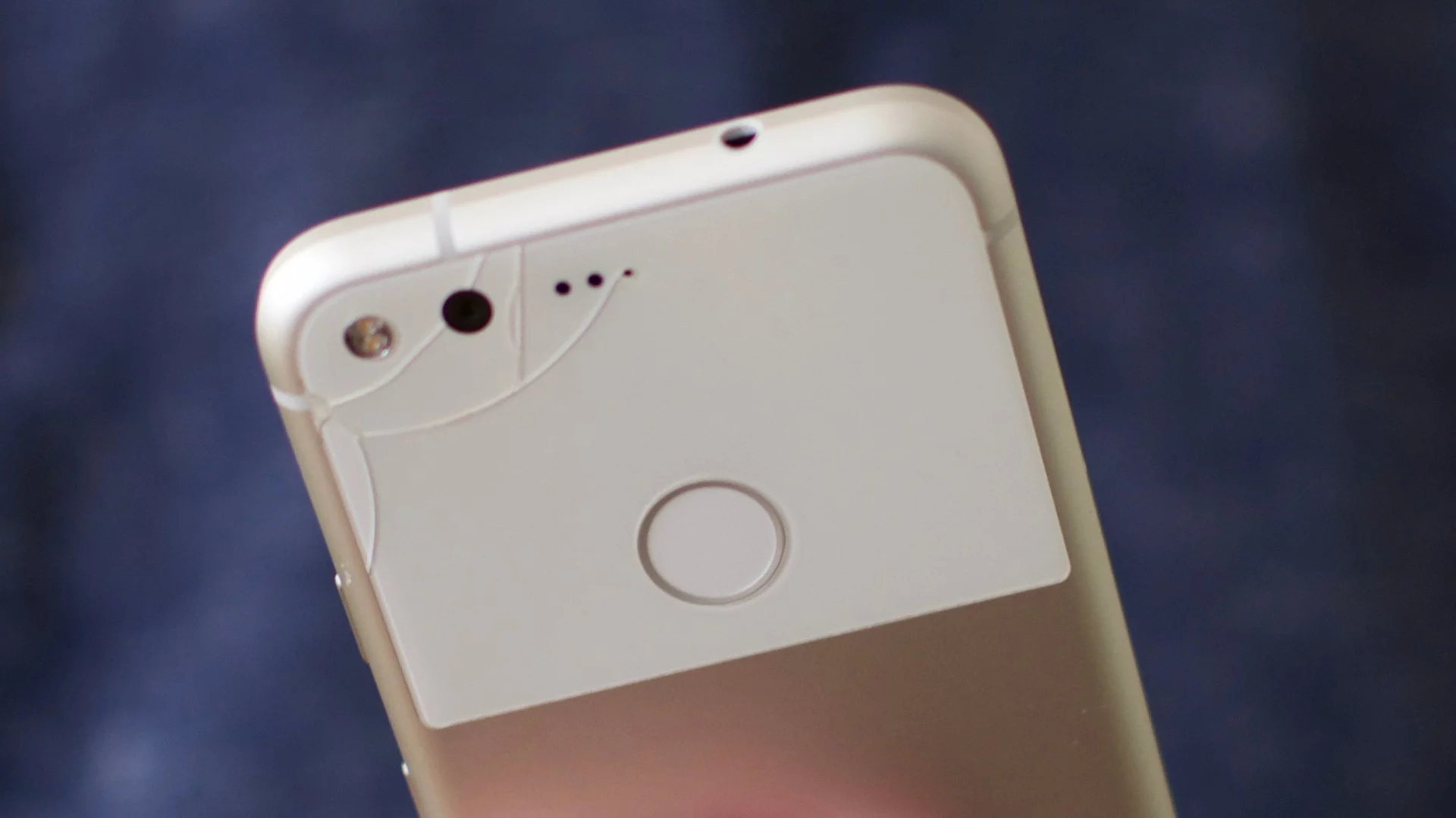 A broken back panel on the Google Pixel is easily covered up, but an edgeless display is even more vulnerable
