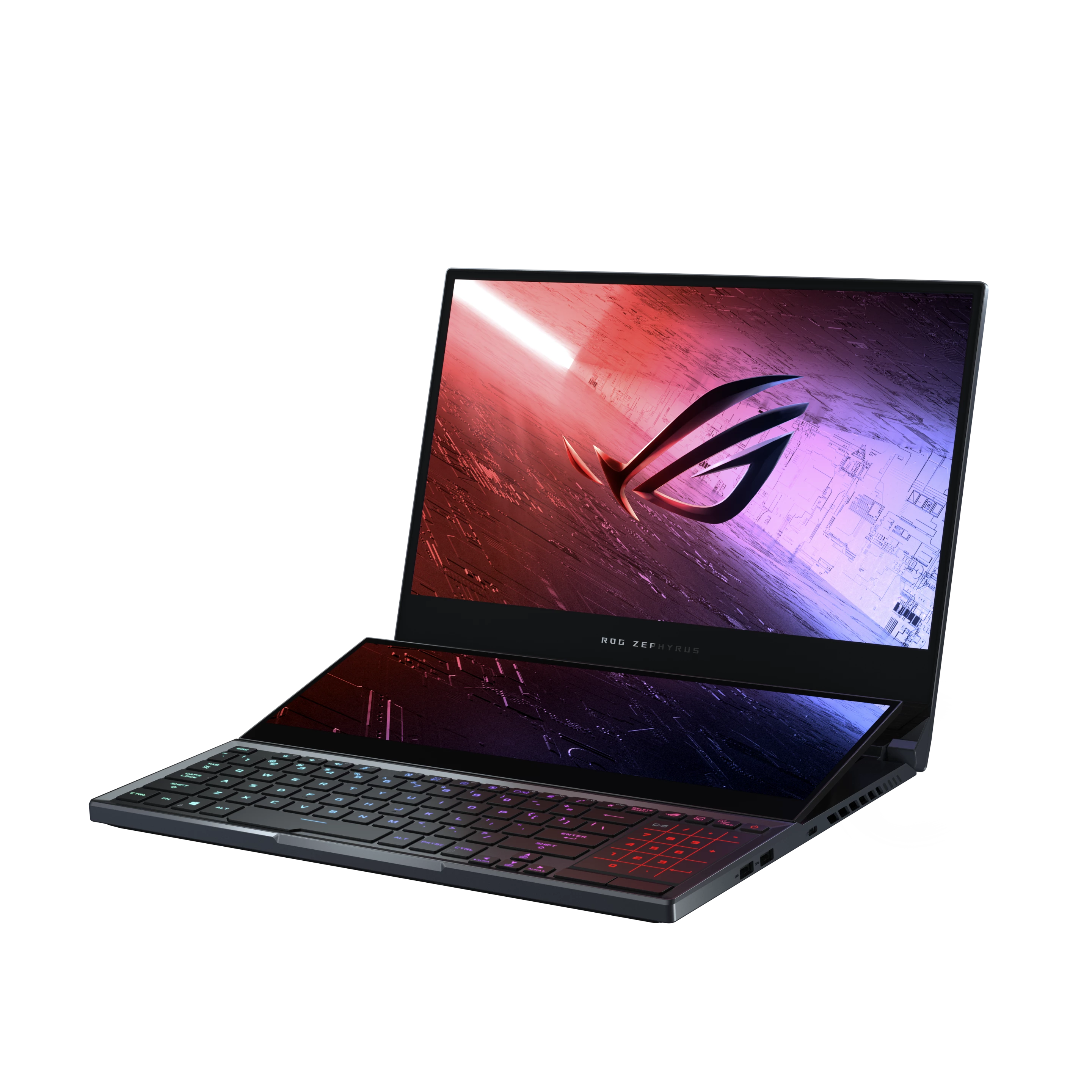 The Zephyrus Duo 15 can be had with an octa-core 10th Gen "Comet Lake" Core i9-10980HK processor and GeForce RTX 2080 Super GPU