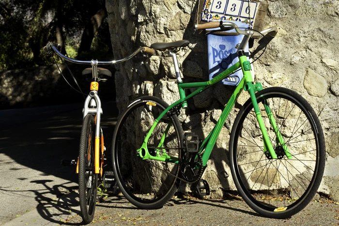 ReCycle bicycles are made from recycled aluminum, and have several distinctive design features