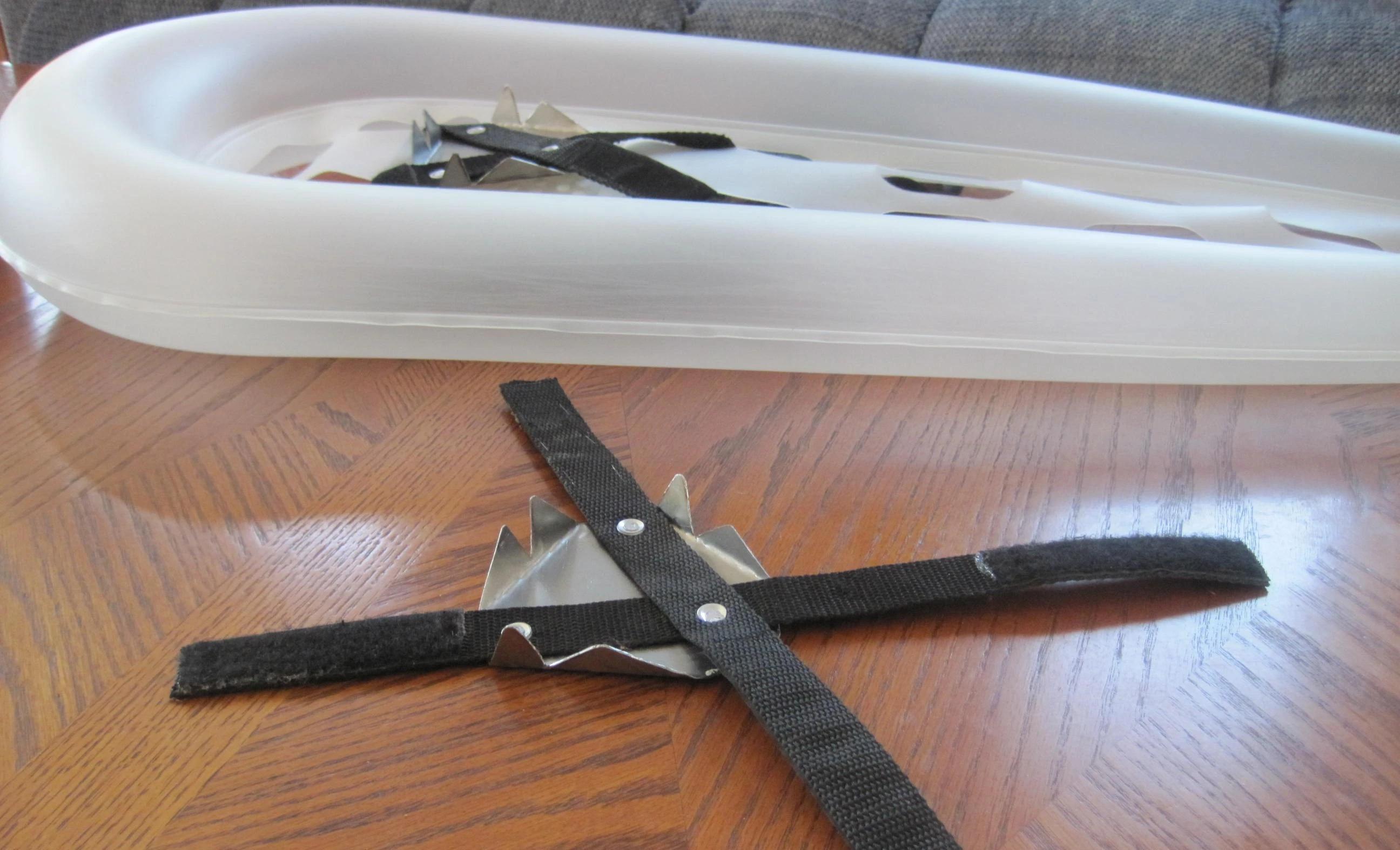 The crampon prototype is currently being fine tuned
