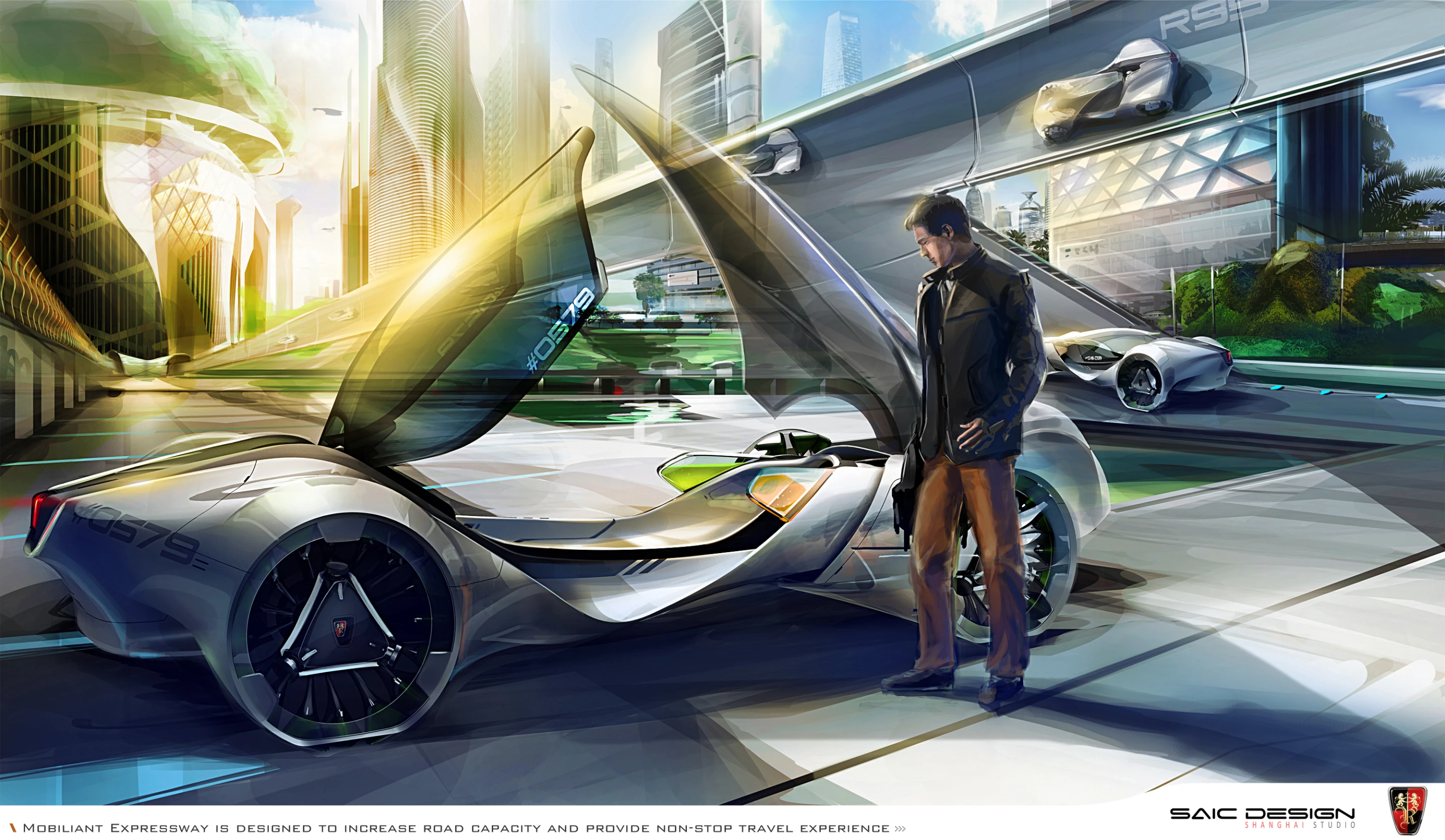The Mobiliant is inspired by the body of an ant
