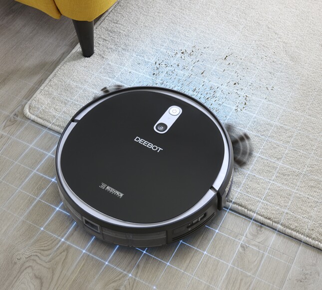 Spot cleaning is another nice use for the Ecovacs Deebot 711, aiming for specific areas with quick, precise cleaning