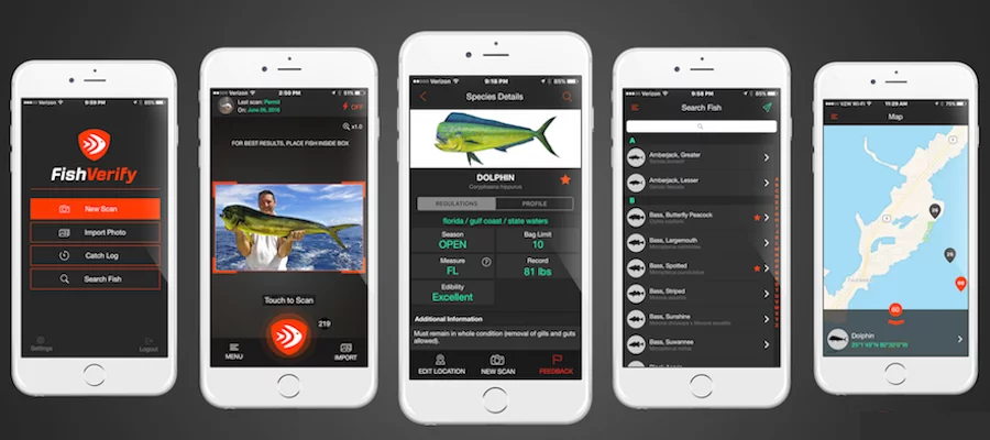 FishVerify is designed to replace bulky field guides and maps