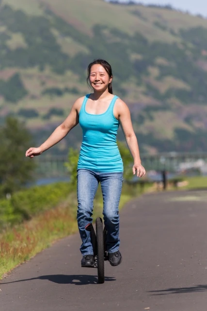 It's claimed to utilize a more natural type of balancing, like that used in walking