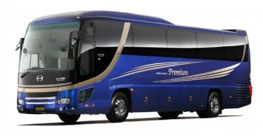Hino's S’elega Premium concept motorcoach