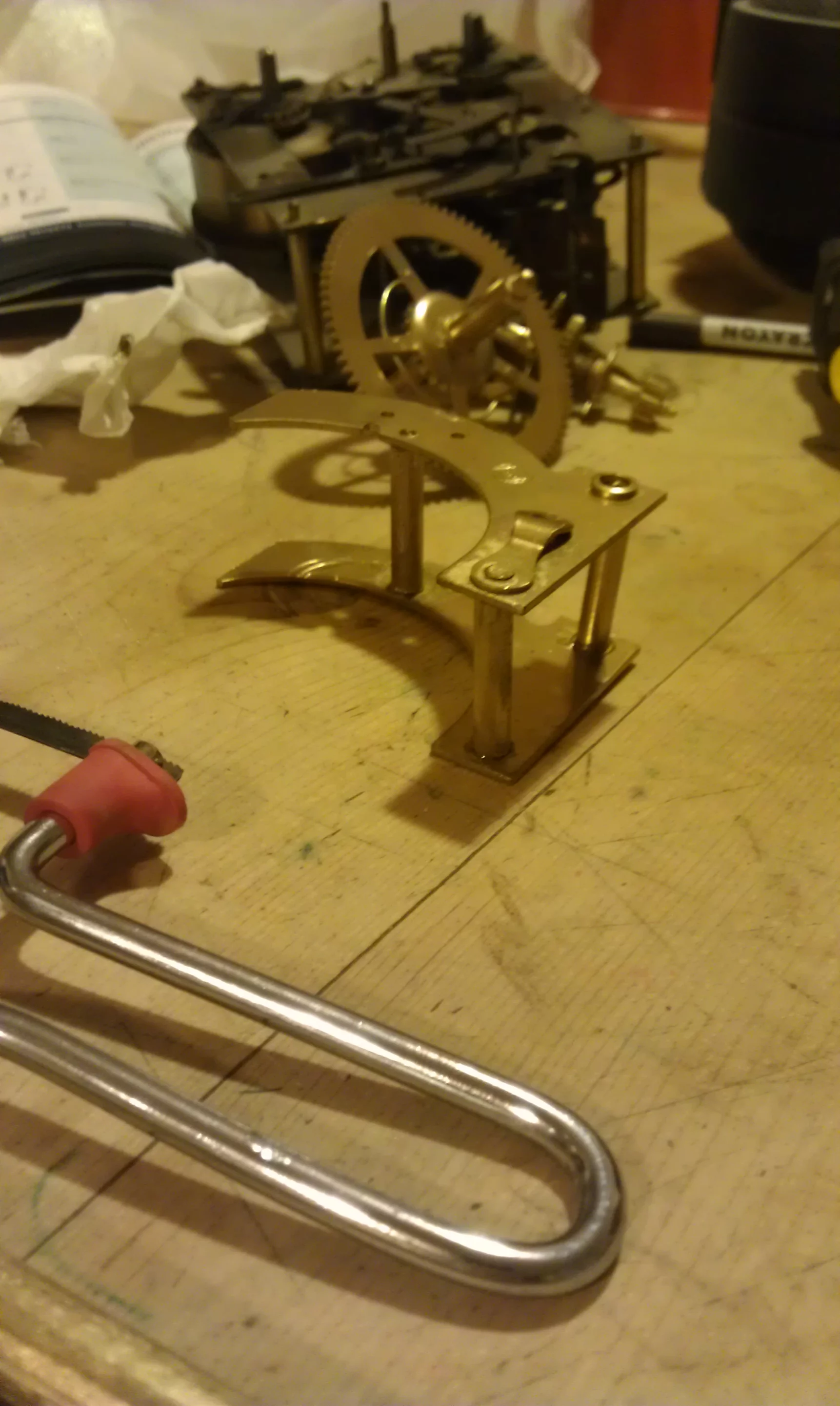 Adam Vaughan says that the design evolved during production into something he feels proud to display on his desk