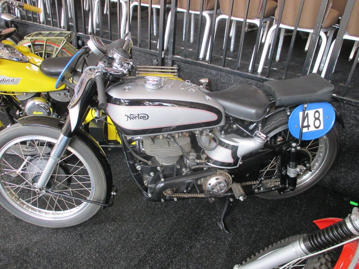 1948 Manx Norton | High Bid: $19,000 | Estimate: $20,000 - $30,000 | Auctioneer: Mecum | Lot F211 | Auction Description