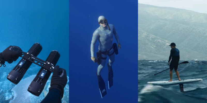 Compact Underwater Scooter Facilitates Underwater Exploration ?url=http%3A%2F%2Fnewatlas Brightspot.s3.amazonaws.com%2F94%2Fcd%2F42abd9274815bf4eb80434d7d2c0%2Ffoil Assist Mount