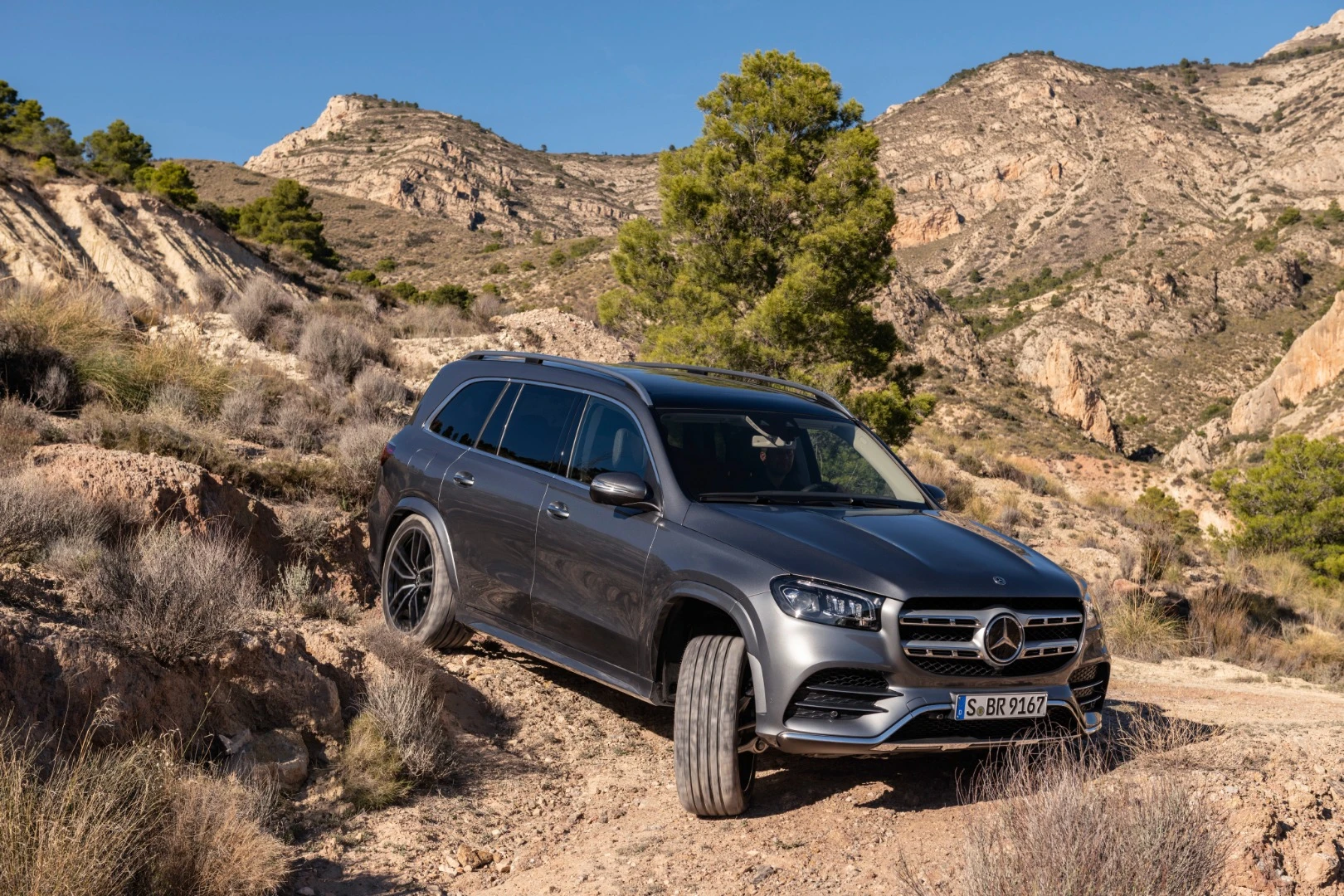 C'mon, nobody's driving this luxury machine in the dirt