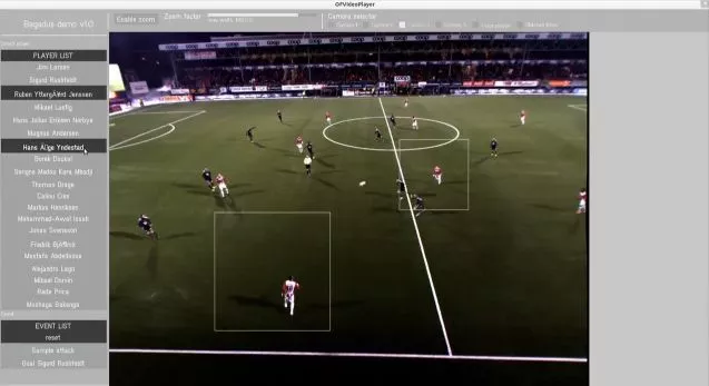 An experimental combined system allows soccer coaches to instantly obtain multi-camera video footage of plays that have just occurred