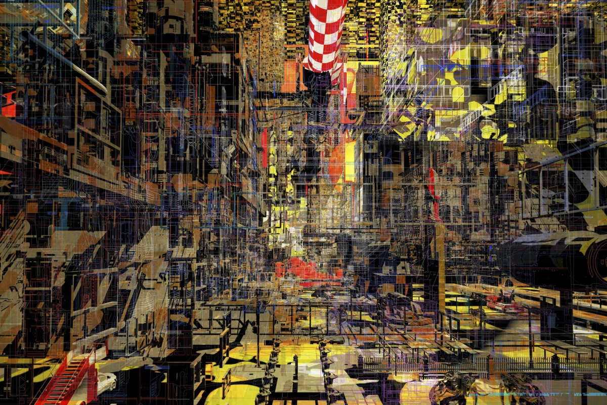 Anton Markus Pasing has won the 2019 Architecture Drawing Prize for his drawing titled City in a box: paradox memories