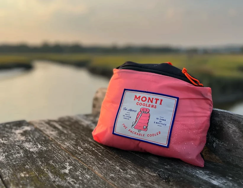 Monti Mayfly 14L packed small and ready to stow