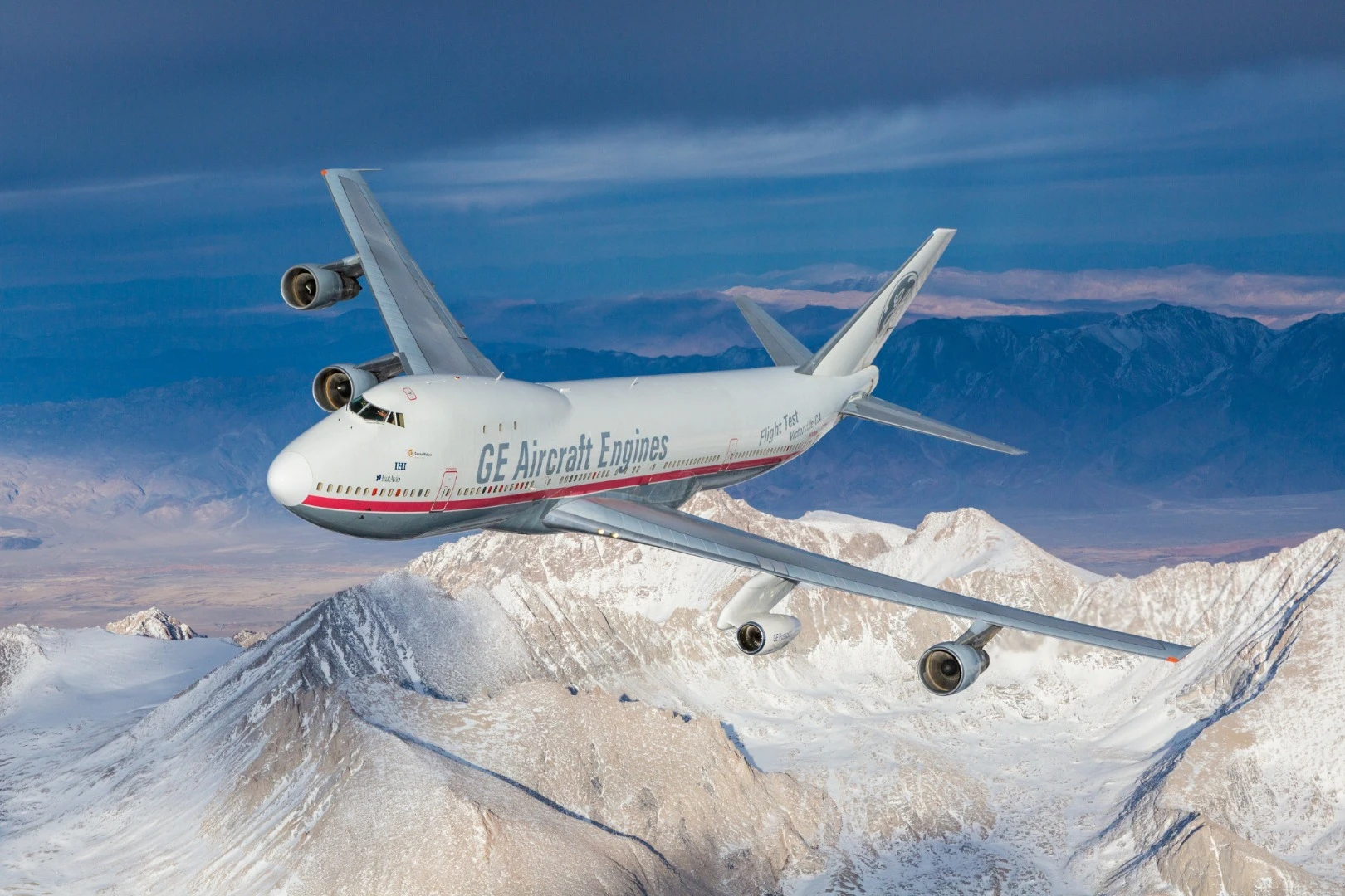 GE's 747-100 was the last flying example of the first 747 variant