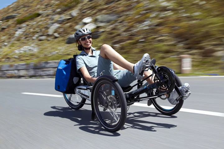 The S-Pedelec model boasts speeds of up to 28 mph (45 km/h)