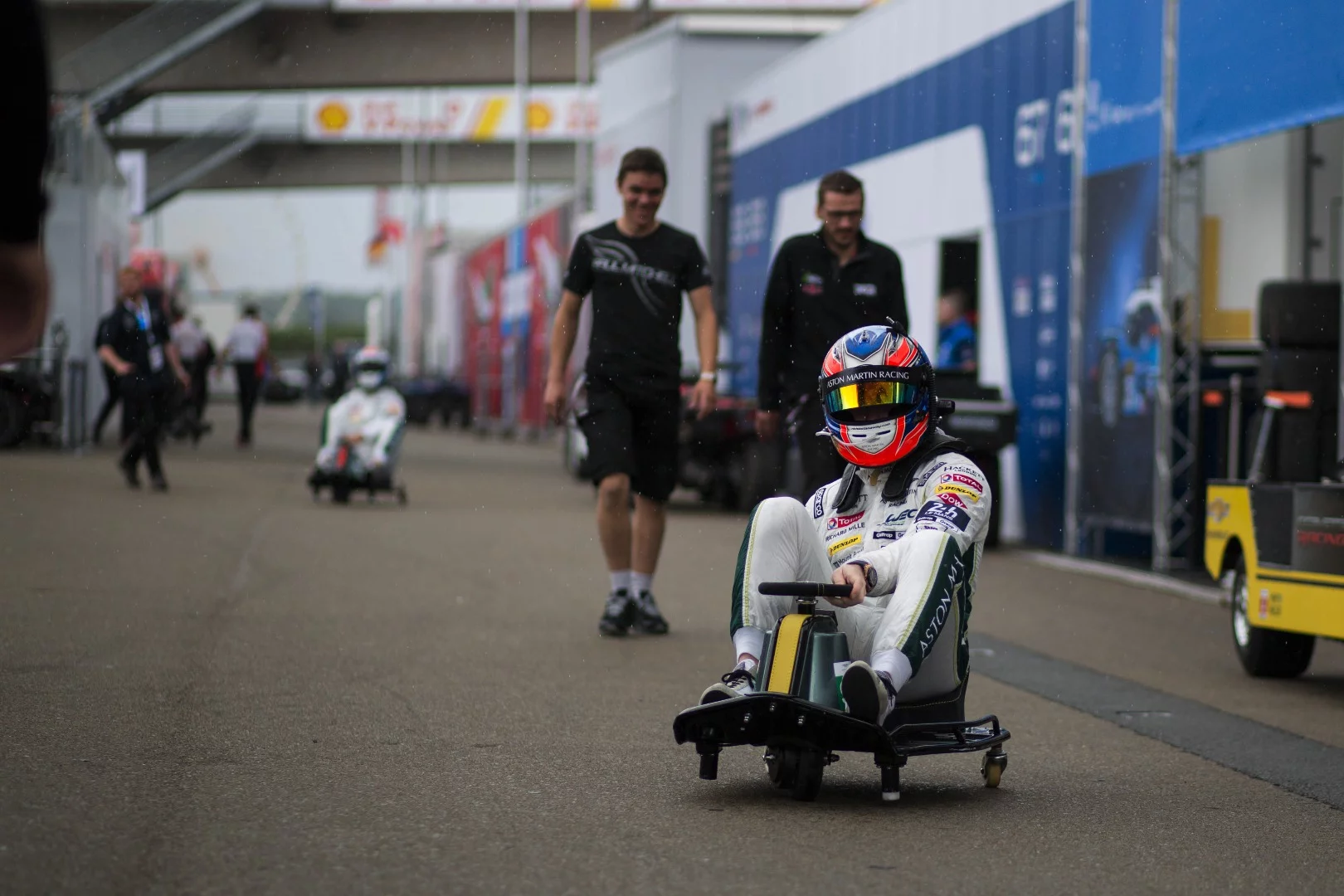 Q by Aston Martin hand-painted the Crazy Carts