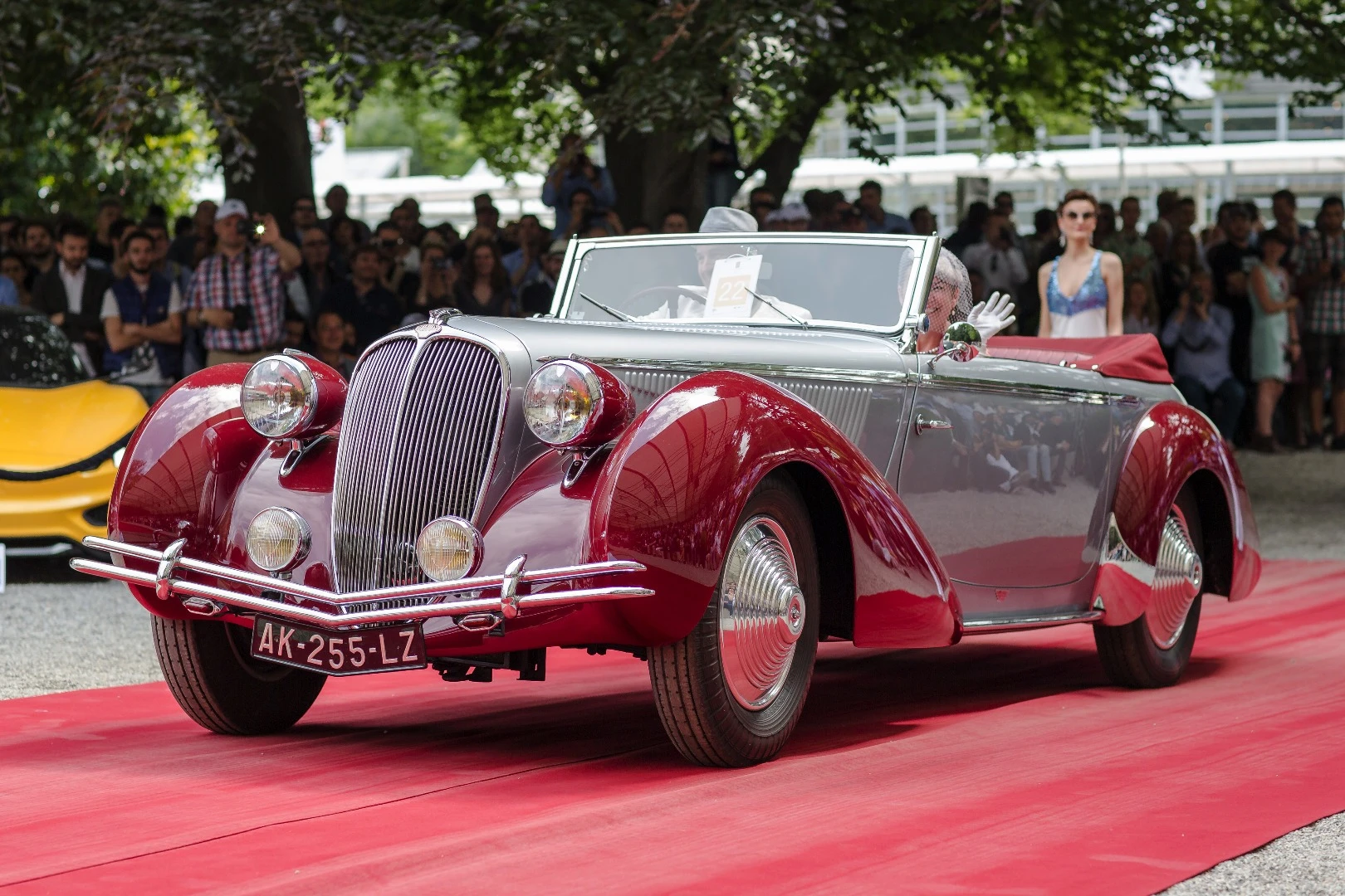 1946 Delahaye 135 M Cabriolet with Figoni and Falaschi coachwork
