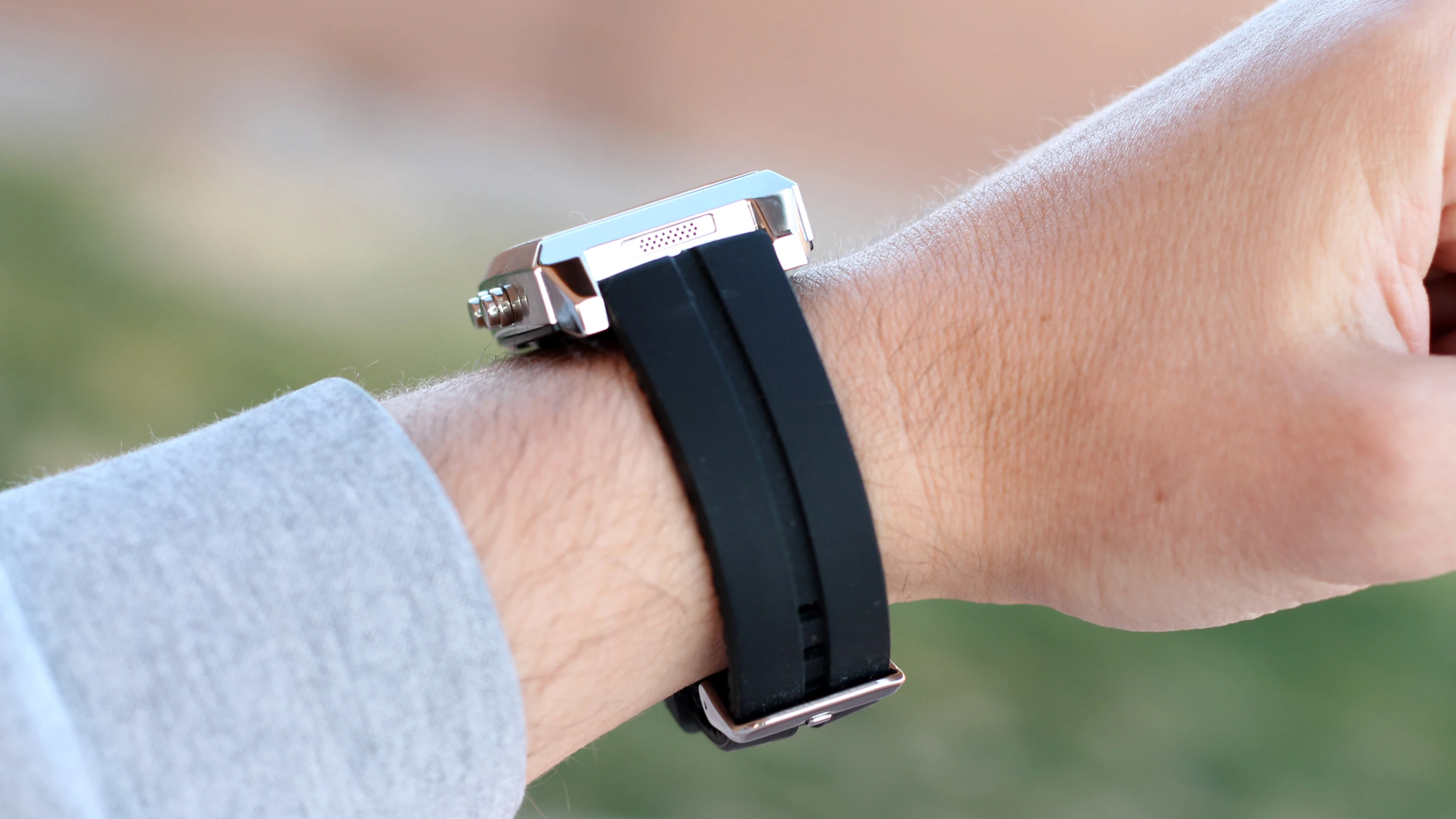 Phone calls are clear, both ways, on the watch