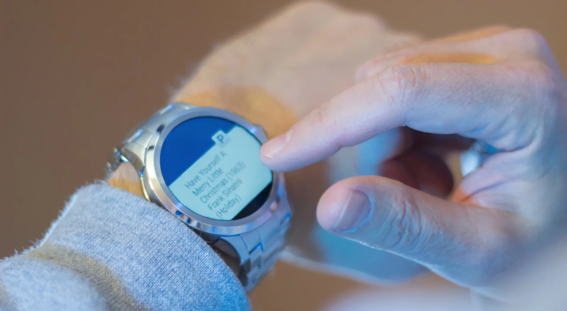 The underlying Android Wear experience is identical to other Wear watches