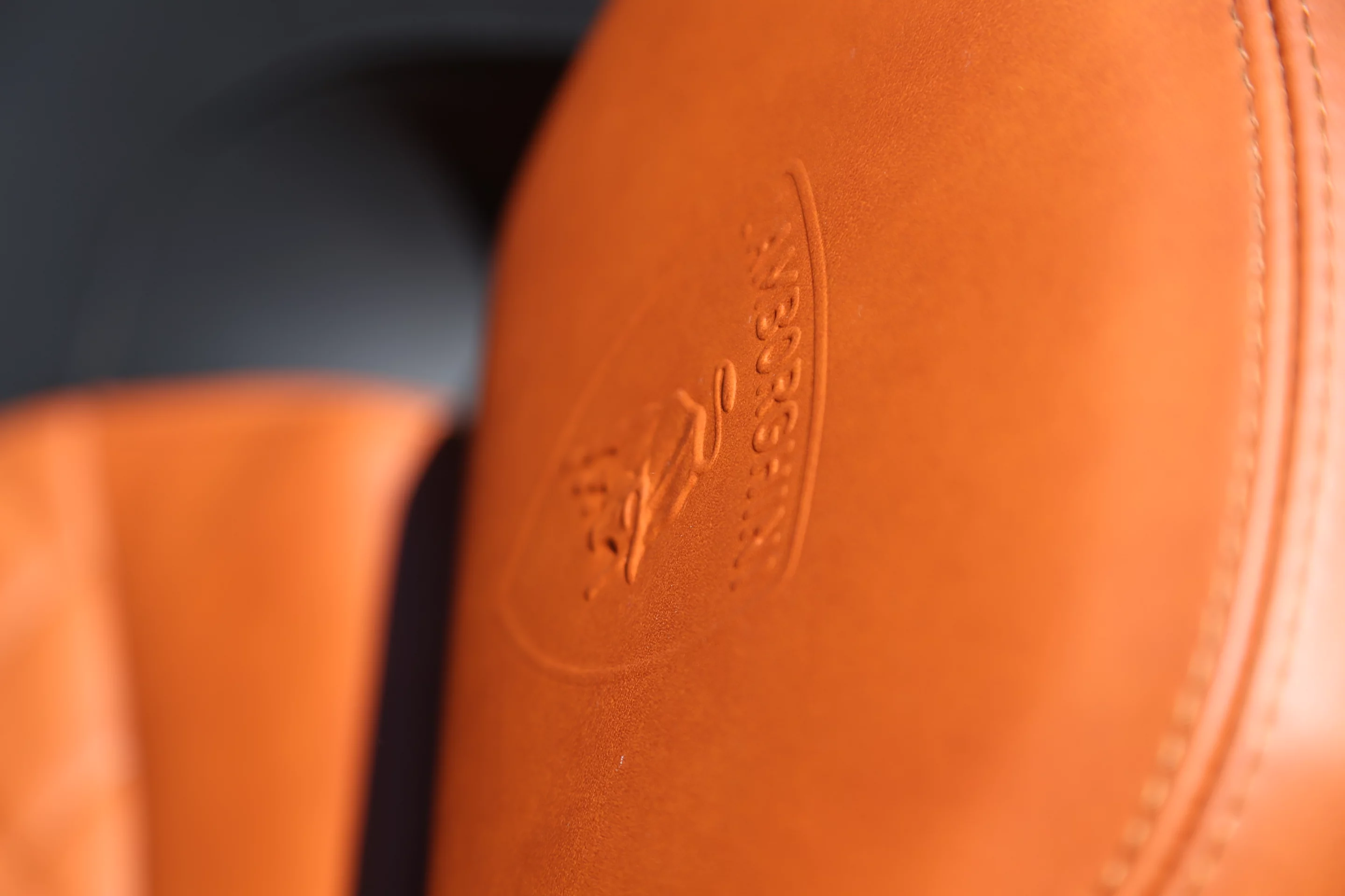 For $4 million you not only get fast but sumptuously finished leather seats (Photo: Angus MacKenzie/Gizmag.com)