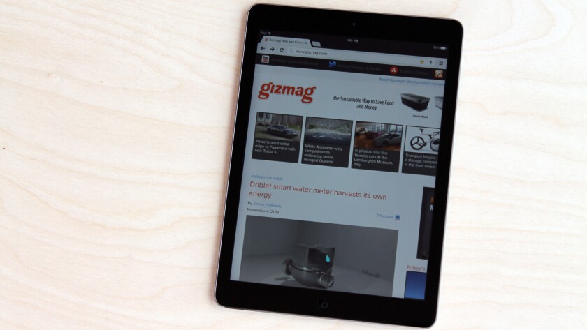 The iPad is still a great device for browsing the web