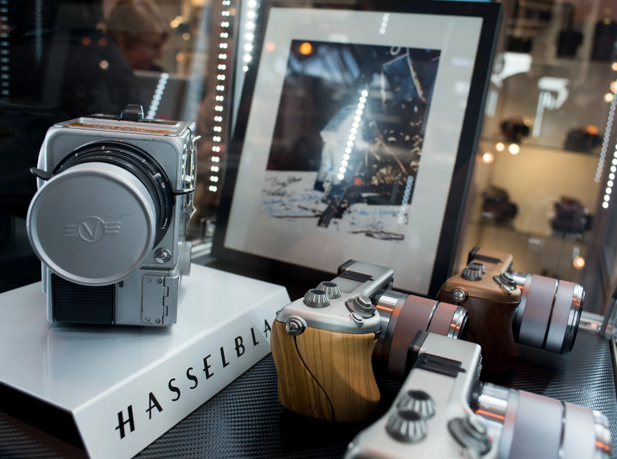 Lunar refers to the fact that Hasselblads have been used in space, including the specially designed 500EL used by Neil Armstrong