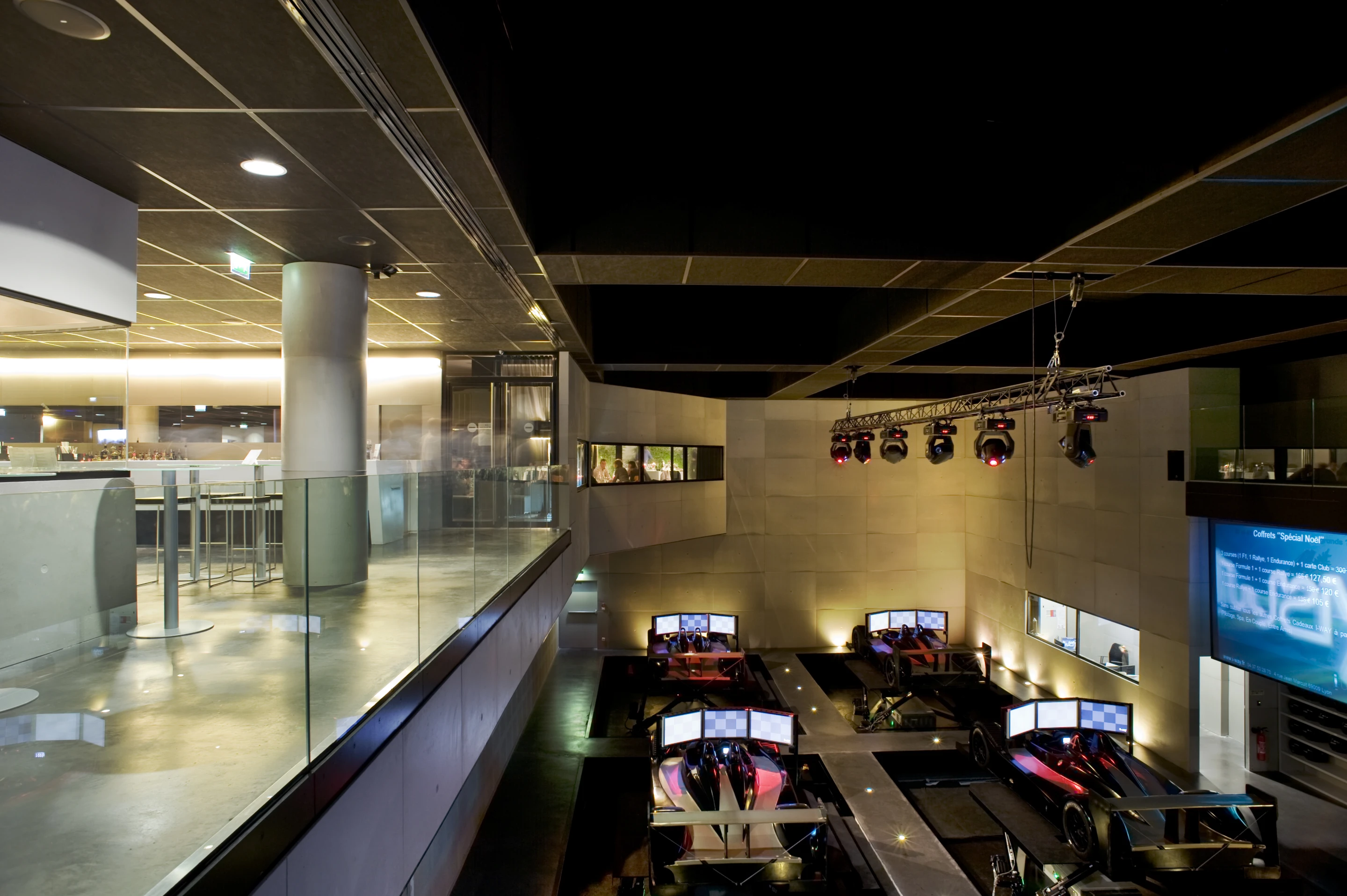 The simulators at I-WAY World feature, Rally, Endurance and Formula 1