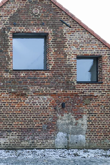 Additional windows and skylights were installed to increase natural daylight inside