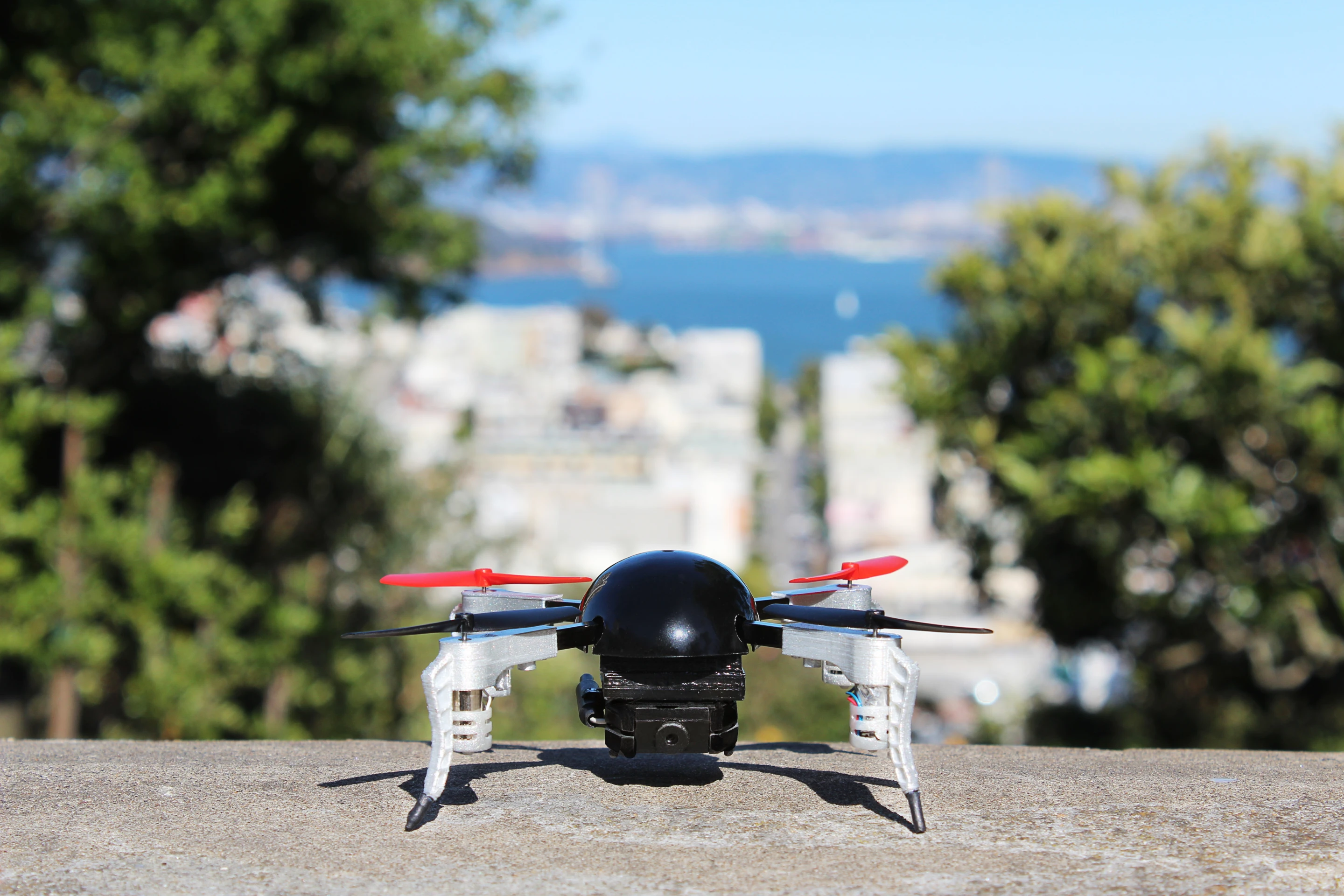 The Micro Drone 3.0 can be controlled by all of a radio controller or iOS and Android devices by way of a companion app