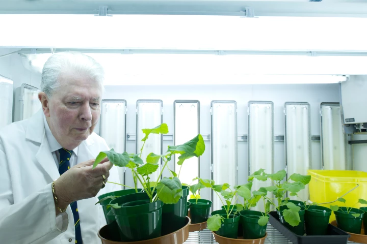 Prof. Edward Cocking, developer of the N-Fix system