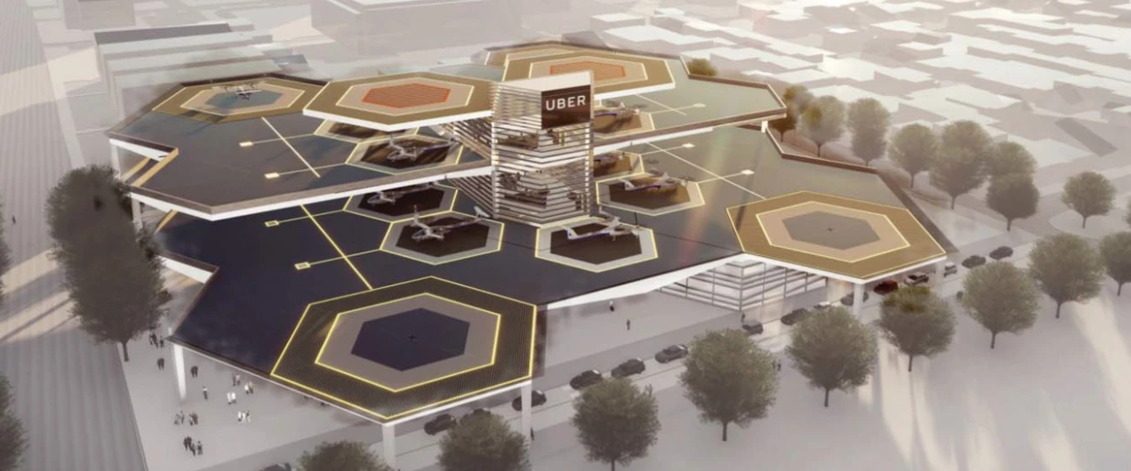 Atlanta’s architecture firm Beck has designed a Skyport also inspired by the beehive, and says, much like bees, electric VTOL aircraft will buzz in and out of “The Hive” in a “never ending cycle of activity"