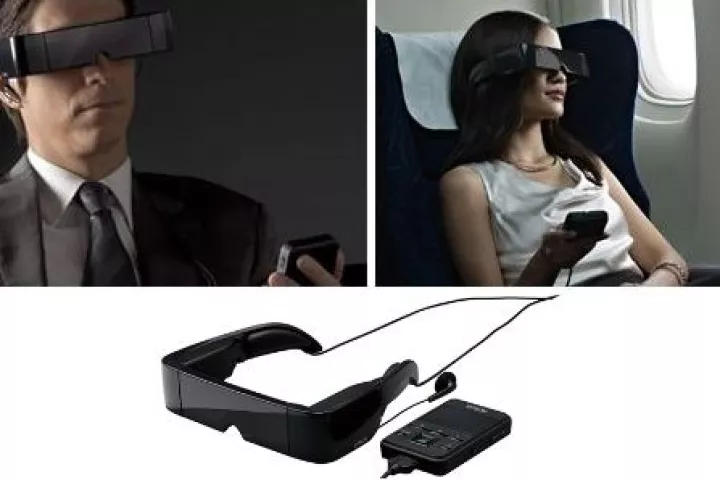 Epson has unveiled its Moverio transparent head-mounted display, running the Android 2.2 operating system