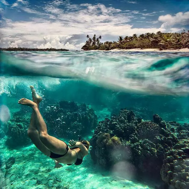 The sort of shot which can be taken when using The Outex waterproof housing