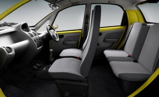 The Tata Nano interior