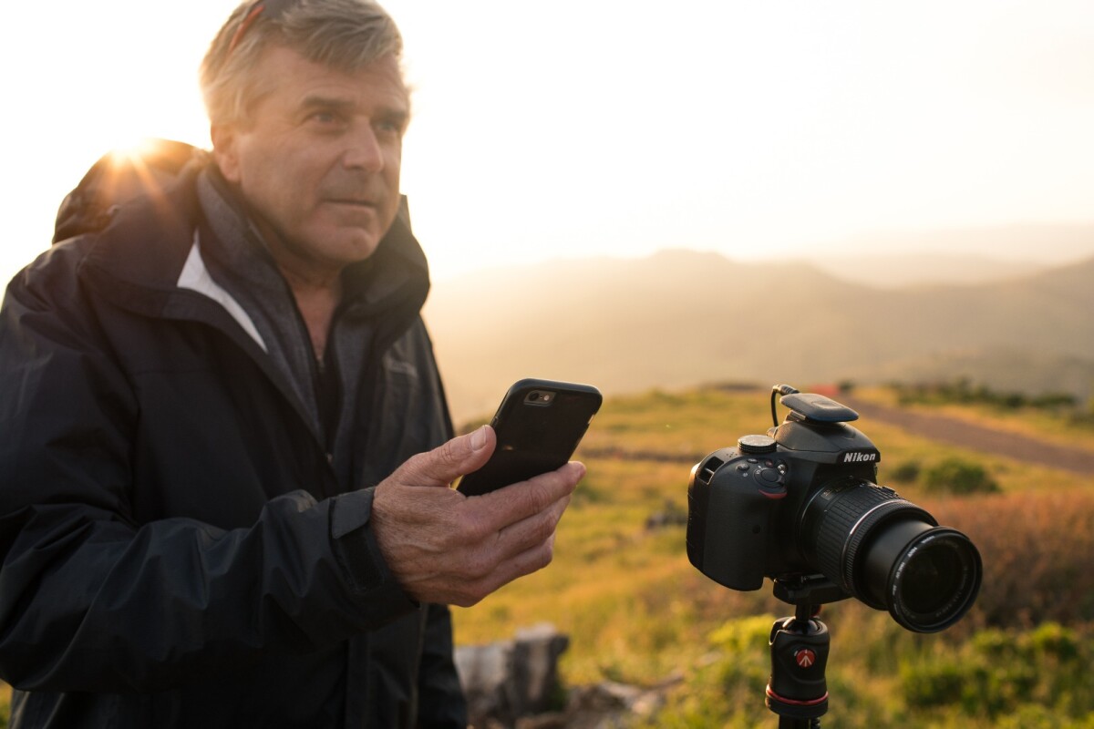 Spark communicates via Bluetooth with the user's smartphone from a distance of up to 100 ft (30 m)