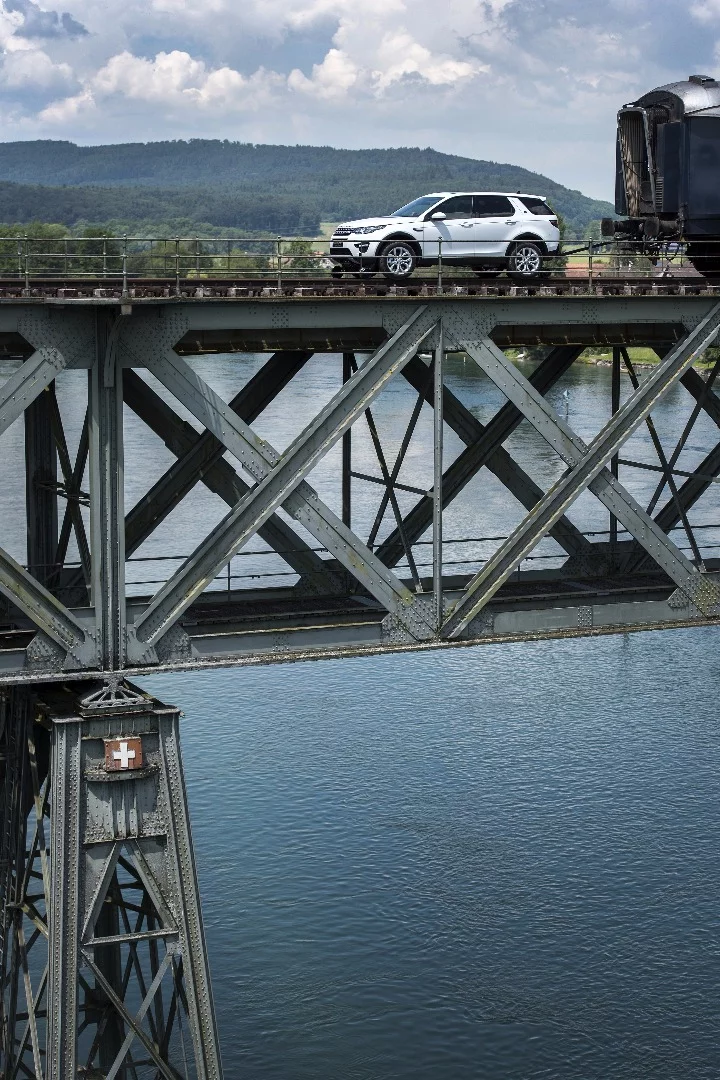 You'd have to be a bit braver than us to drive across that bridge