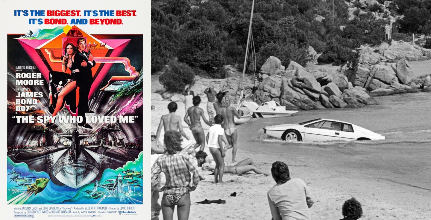6| James Bond's Lotus Esprit from The Spy Who Loved Me