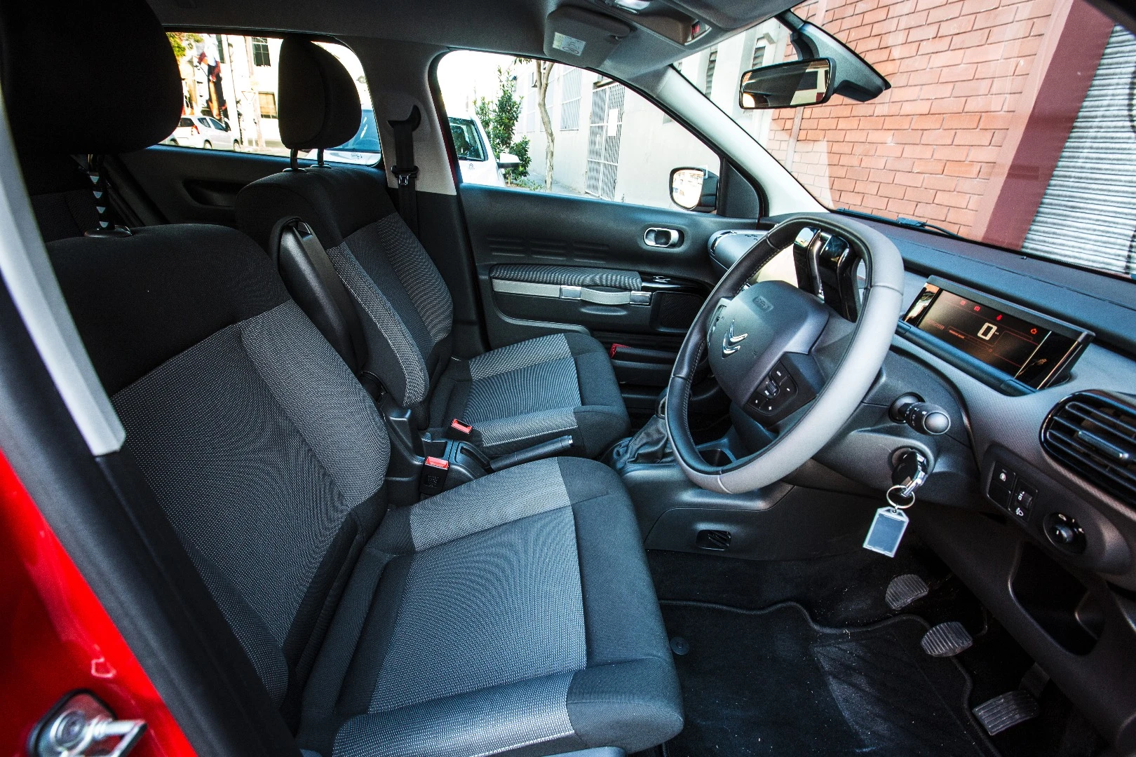 The seats are a highlight of the Cactus' cabin