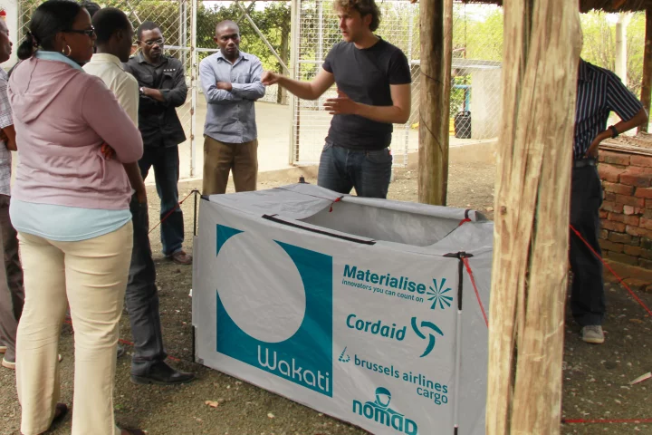 The Wakati increases the length of time that fruit and veg can be stored without refrigeration