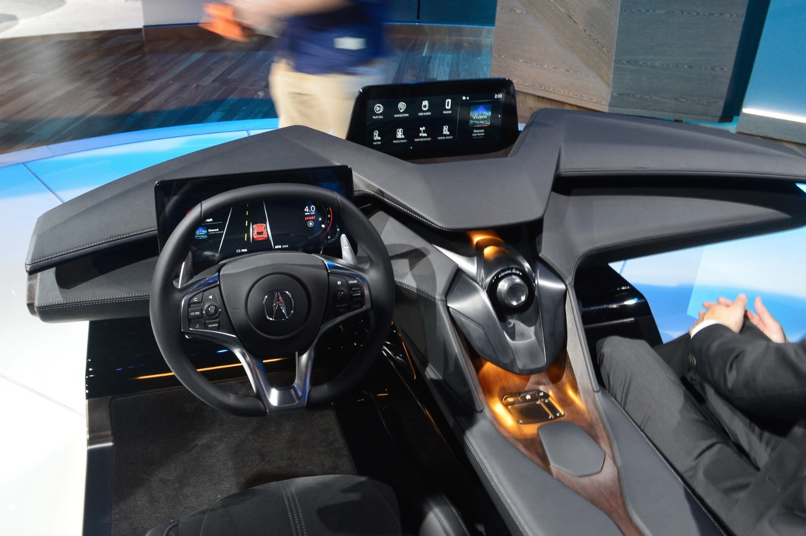 The NAIAS-debuted Precision Concept plays with styling, and the LA-debuted Precision Cockpit plays with interior design and technology