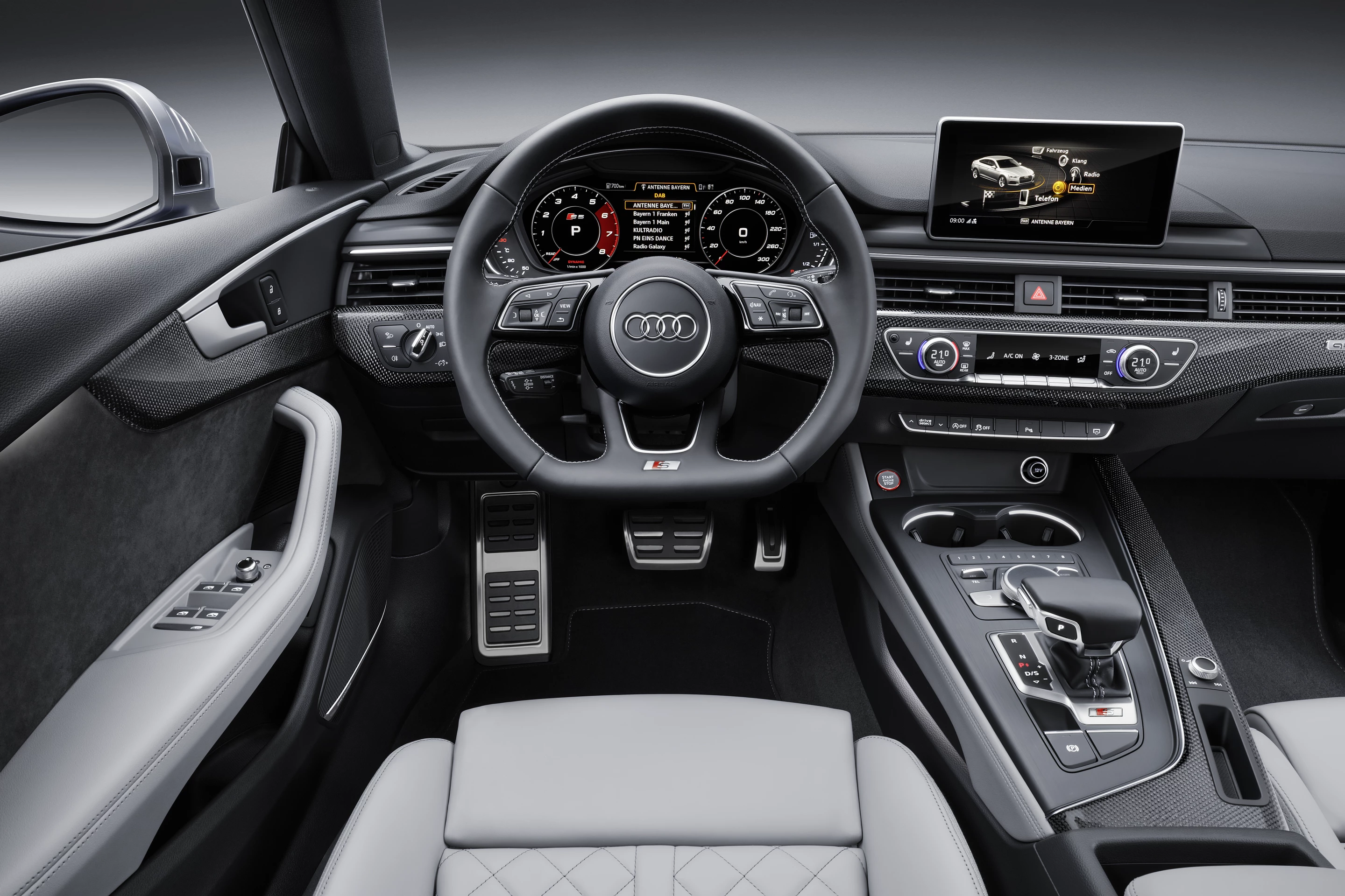 Nowhere is Audi's interior leadership clearer than from this seat here