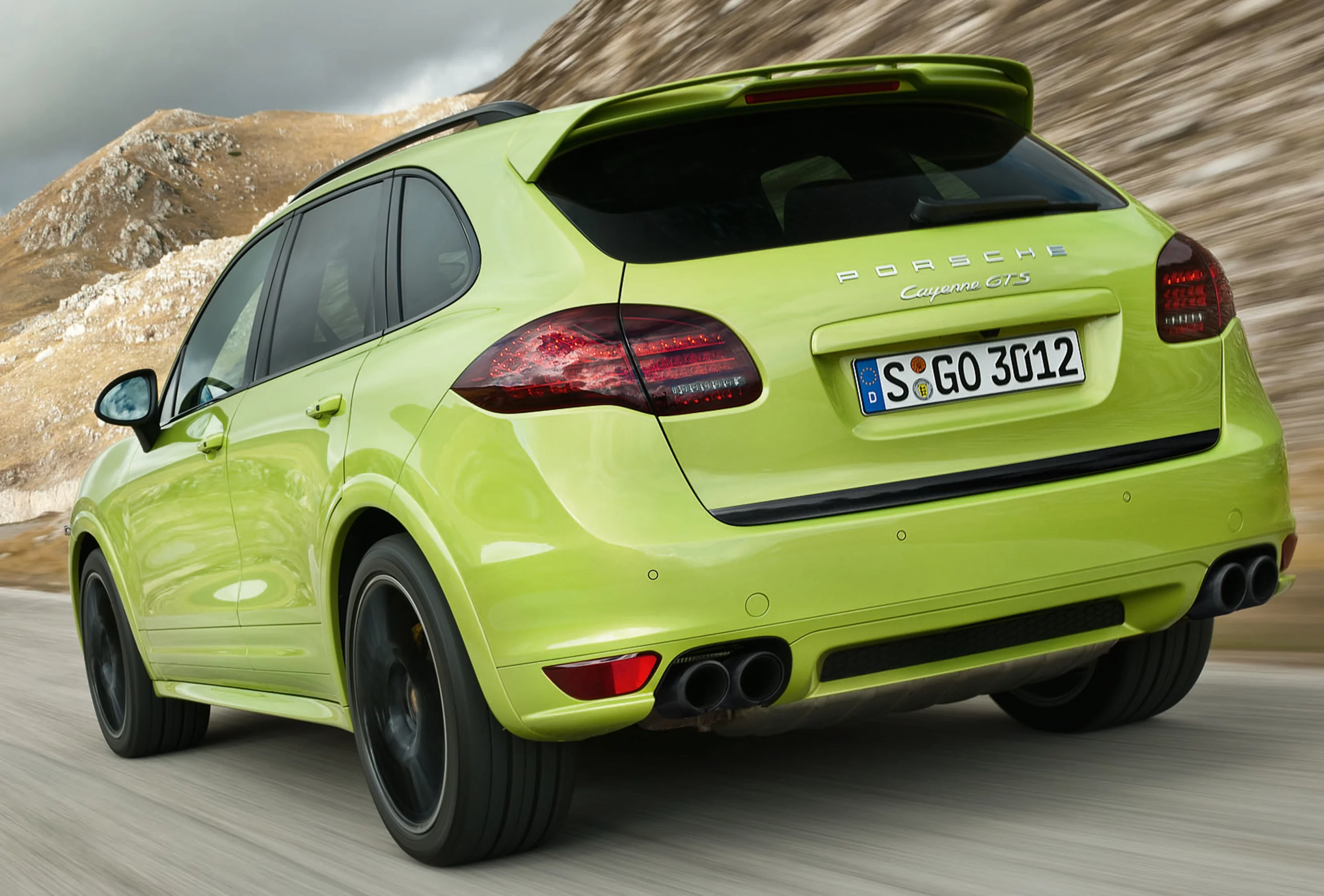 The Porsche Cayenne GTS