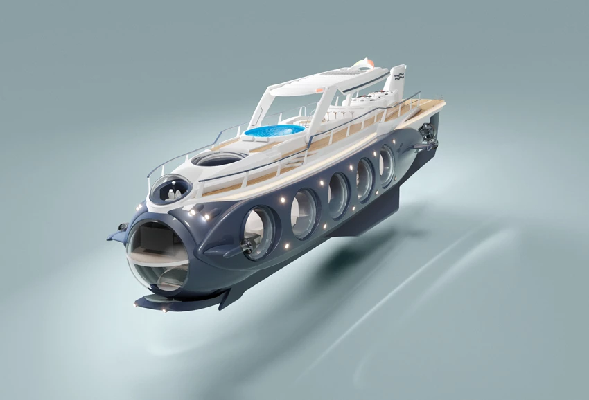 U-Boat Worx seems more determined than the average studio or independent designer to bring its subaquatic superyacht vision to the actual sea