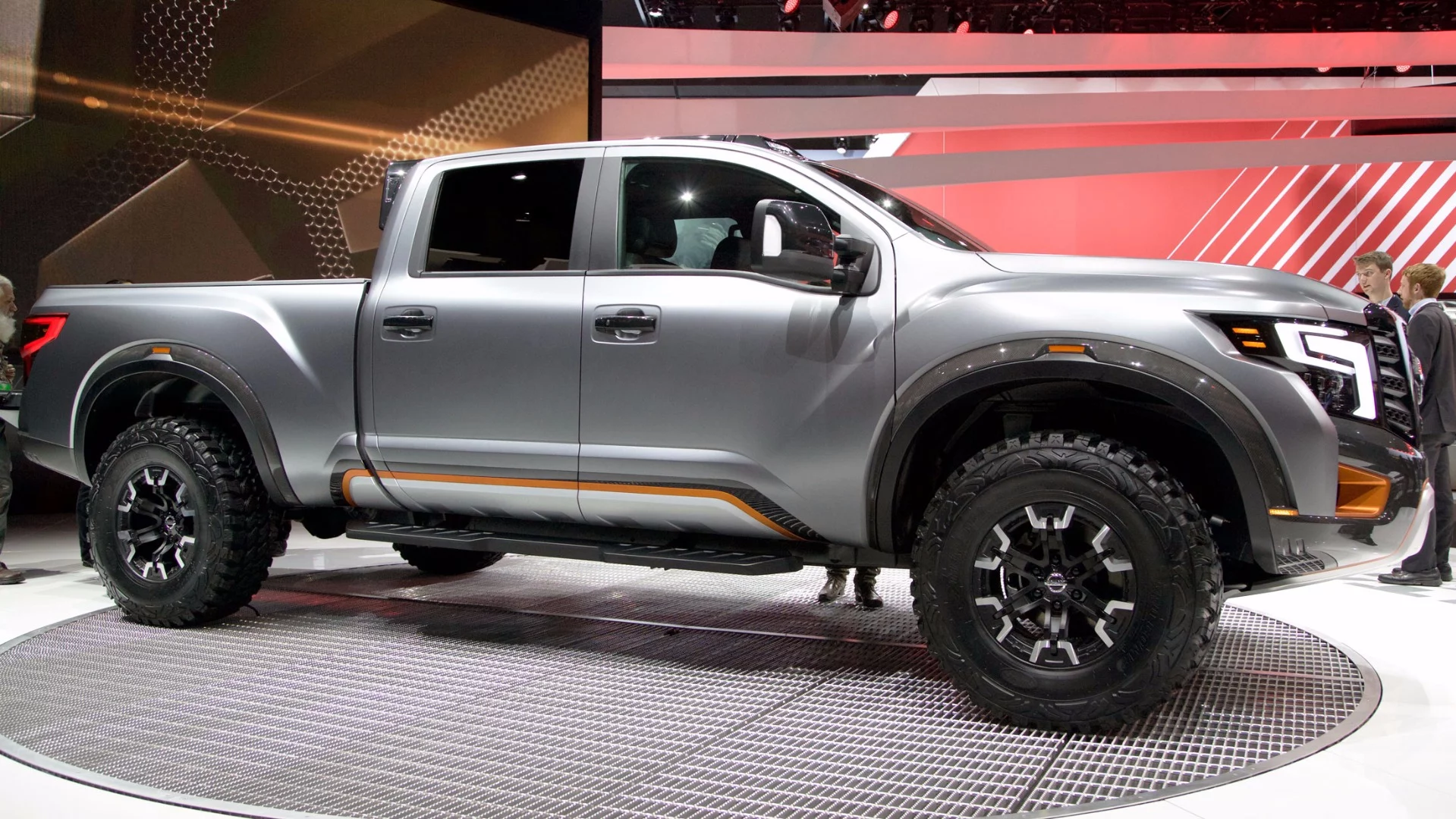 Nissan has raised the Titan's height by 2.8 in
