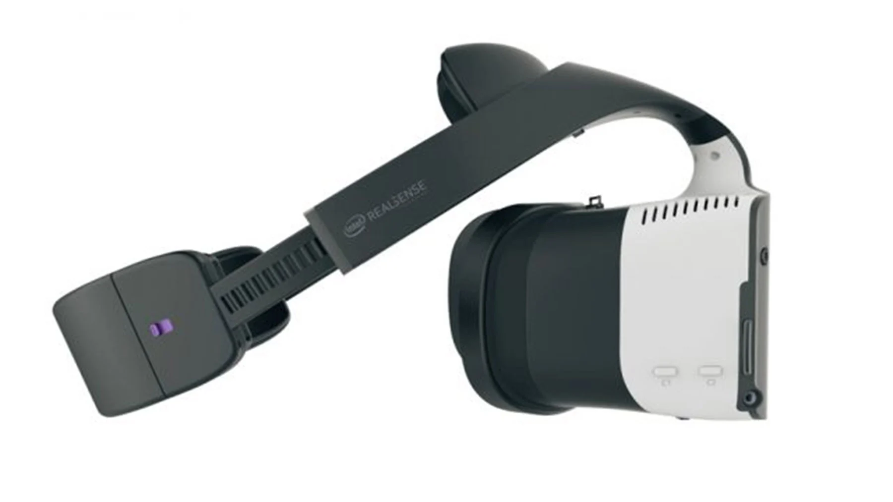 Side view, Alloy headset