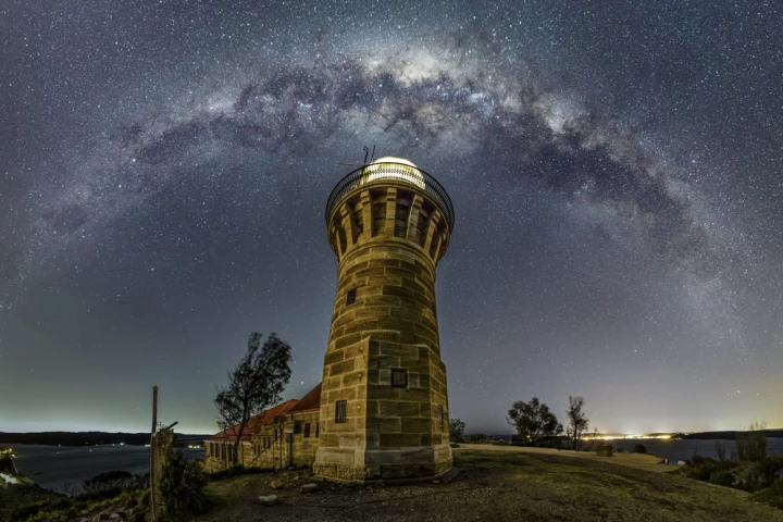 Barrenjoey Milky Way Arch, winner in the Wide Field category